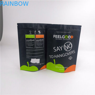 Aluminiumfolie-Verpackentasche 280g Matt Black VMPET MOPP