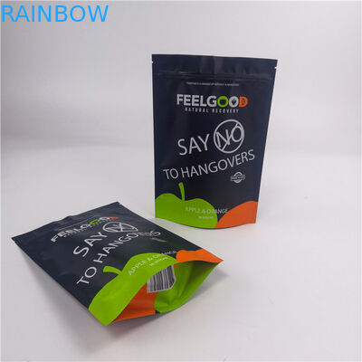 Aluminiumfolie-Verpackentasche 280g Matt Black VMPET MOPP