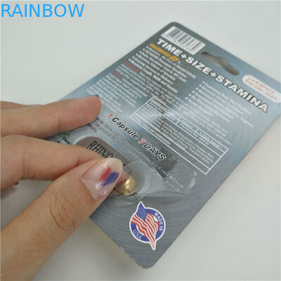 Glatte Fertigungskarte der Verpackung 3D des verbesserungs-Nashorns 7 9x12cm