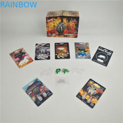 Glatte Fertigungskarte der Verpackung 3D des verbesserungs-Nashorns 7 9x12cm