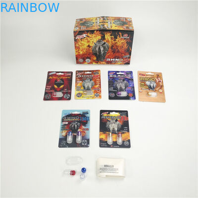 Glatte Fertigungskarte der Verpackung 3D des verbesserungs-Nashorns 7 9x12cm