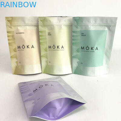 kundenspezifischer Druckstand 8oz herauf das Aluminiumfolie-Taschen-Badesalz, das Taschen verpackt