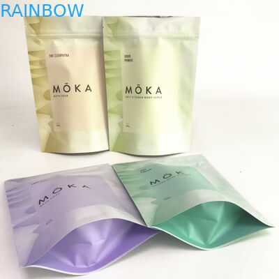 kundenspezifischer Druckstand 8oz herauf das Aluminiumfolie-Taschen-Badesalz, das Taschen verpackt