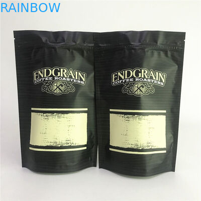 Matte Aluminum Foil Stand herauf Beutel-das Verpackenkaffee-Verpacken sackt Plastik-Taschen ein