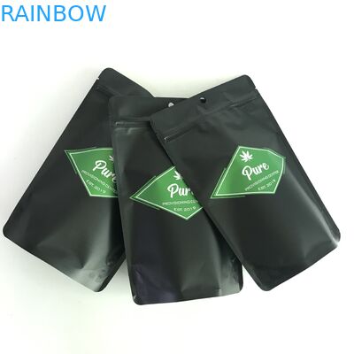 Pantone-Farbe Cannabiss Plastik sackt das Plastikbeutel-Verpacken ein