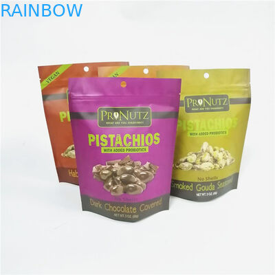 Matt Finishing Recyclable MOPP VMPET stehen oben Taschen mit Reißverschluss