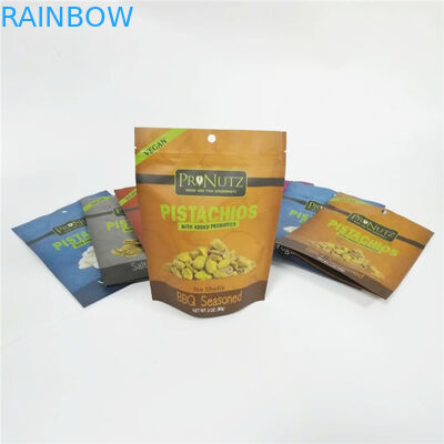 Matt Finishing Recyclable MOPP VMPET stehen oben Taschen mit Reißverschluss