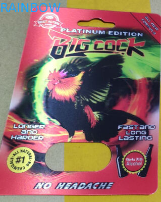 Verpackenkarte der recyclebaren CMYK-Nashorn-69 Pillen-3D