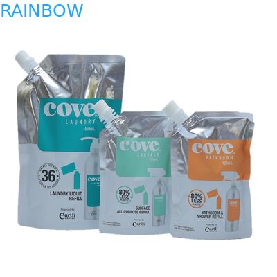 Flüssiger Desinfizierer-Stand oben Shampoo-Wäscherei Beutel Beutel Doypack stehender reinigender