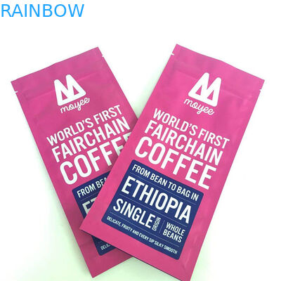 Gravüre, die Verpackentaschen 150 Mikrometer-Plastik für Kaffeebohnen druckt