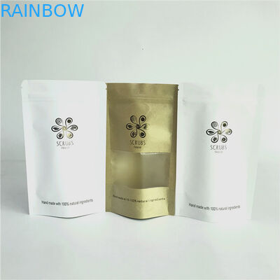 Das heiße Stempeln stehen oben Papiertüten 110 Mikrometer MOPP Kraftpapier