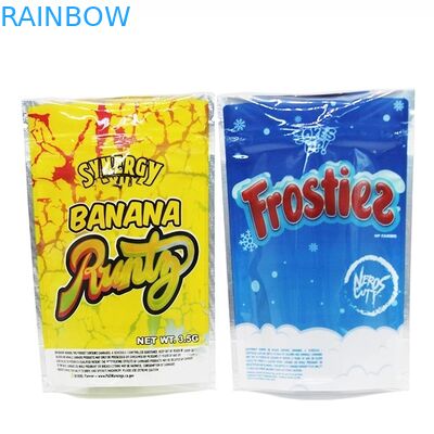 Kräuterweihrauch-Verpackenbeutel 3.5g 7g CBD mit klarem Fenster