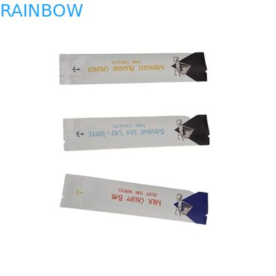 Einfache Tränen Energie Bar Stick Verpackung Plastikfolie Tasche kundenspezifische Schokoladenstücke Verpackungen für Protein Bar