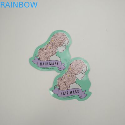 Die weiß werdene Haut sahnen 120 Farbe Mic Plastic Pouches Packagings CMYK