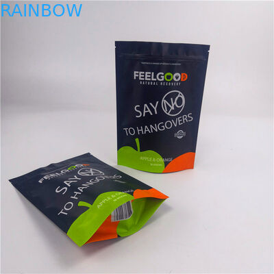 Fabrikpreis stehen oben Sperrenbeutel mit den Risskerbenchips, die Reißverschlusstaschen verpacken