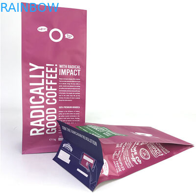 Freier Seitenkeil der Aluminiumfolie-VMPET BPA sackt 400ml mit Ventil ein