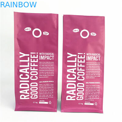 Freier Seitenkeil der Aluminiumfolie-VMPET BPA sackt 400ml mit Ventil ein