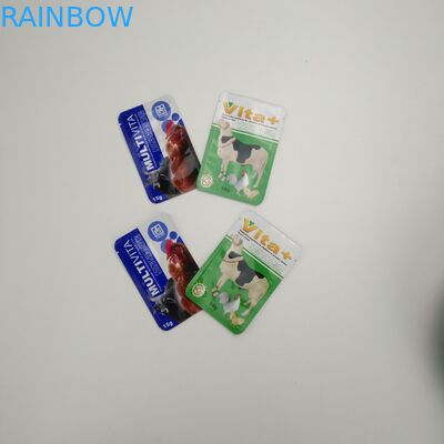 Gewohnheit druckte wiederversiegelbares Plastik-Plastikhühnerfütterungsverpacken- der Lebensmitteltaschen-Nahrungsmittelgrad-Vakuumeichmeistertaschen für Kuh