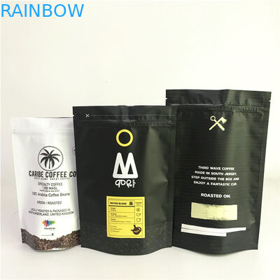 Kundenspezifischer Druck-Matte Aluminum Foil Stand herauf Taschen mit Reißverschluss-Plastik-Taschen