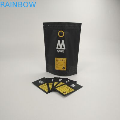 Stehen Sie oben Grad-Browns Matt Coffee Bag Eco Friendly 500g 1000g Nahrungsmittelverpackenkaffee Bean Bag With Valve