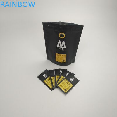 Stehen Sie oben Grad-Browns Matt Coffee Bag Eco Friendly 500g 1000g Nahrungsmittelverpackenkaffee Bean Bag With Valve