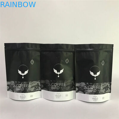 Kaffee sackt feuchtigkeitsfeste Taschen für Kaffeebohnen ein, die Plastik für Kaffee-Taschen mit Tin Tie einsackt