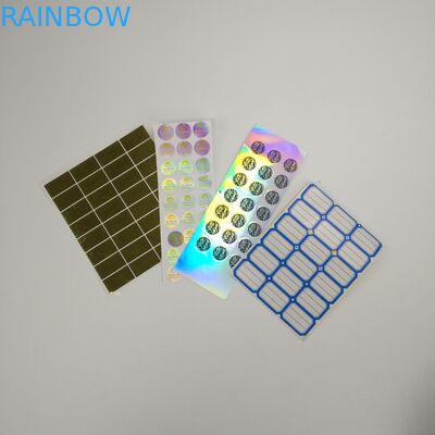 VMPET 60x60MM 20 Mikrometer ganz eigenhändig geschriebe Film-Aufkleber-für Flaschen