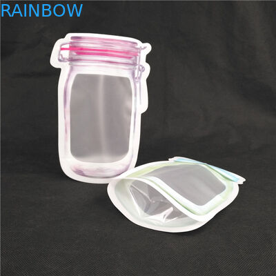 Spezieller geformter Drucklogo food grade juice milk Jelly Liquid Stand herauf Flaschen-Form-Kissen