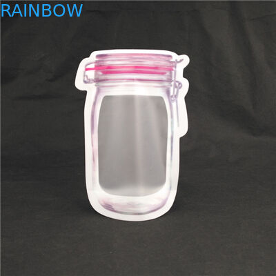 Spezieller geformter Drucklogo food grade juice milk Jelly Liquid Stand herauf Flaschen-Form-Kissen