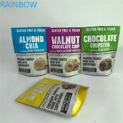 Digital, die wiederversiegelbaren Matte Aluminum Foil Stand sackt druckt oben, Verpacken- der Lebensmitteltaschen ein