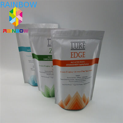 Kundenspezifischer geltender Matte Aluminum Foil Bath Salts sackt das Körperpeeling ein, das Plastik-Taschen verpackt