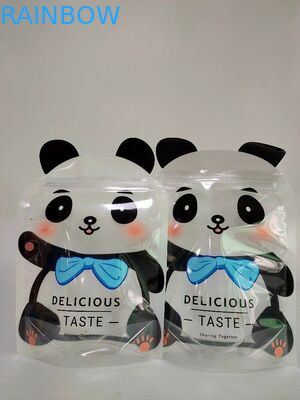 Der glatte Stand, der oben Taschen verpackt, fertigte Taschen mit spezieller Form besonders an