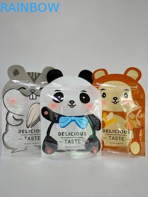 Der glatte Stand, der oben Taschen verpackt, fertigte Taschen mit spezieller Form besonders an