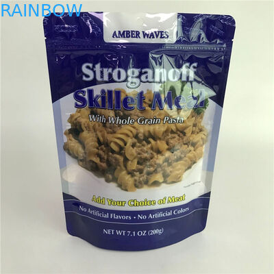 Der heißer Verkaufs-glatte Stand, der oben Taschen mit Fenster MylarPlastic verpackt, bauscht sich für das Imbiss-Verpacken