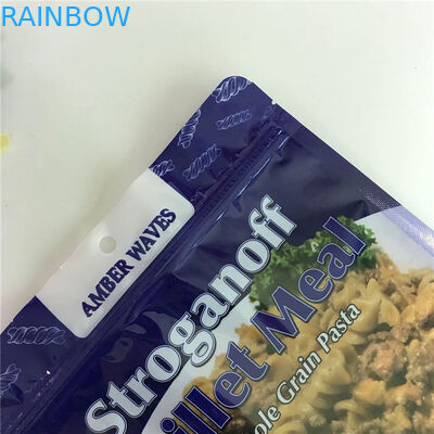 Der heißer Verkaufs-glatte Stand, der oben Taschen mit Fenster MylarPlastic verpackt, bauscht sich für das Imbiss-Verpacken