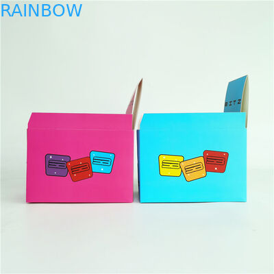 Kundenspezifische Druckpapier-Kasten-Kuchen-Schokolade Wellpappen-Anzeigen-Papier-Kasten