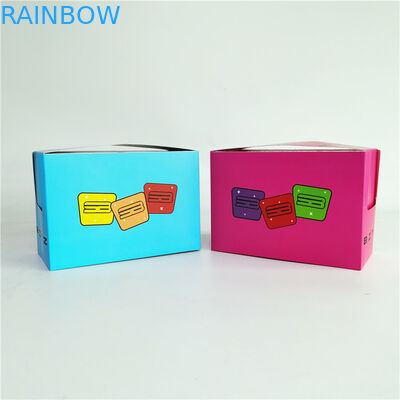 Kundenspezifische Druckpapier-Kasten-Kuchen-Schokolade Wellpappen-Anzeigen-Papier-Kasten