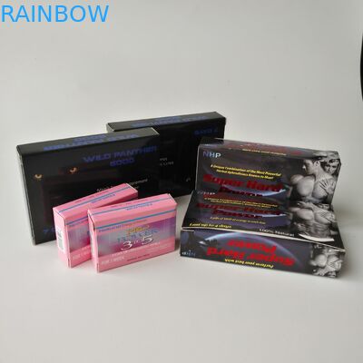 Kundenspezifisches Logo Recycled Cosmetic Contact Lenses-verpackendes Papierkasten-glatte Pillen-Wimper-rechteckiges Make-uppackpapier B