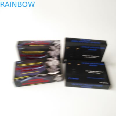 Kundenspezifisches Logo Recycled Cosmetic Contact Lenses-verpackendes Papierkasten-glatte Pillen-Wimper-rechteckiges Make-uppackpapier B