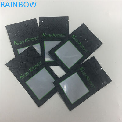 UVdruck KUSH PET verhindern Kinder an öffnenden Tabaktaschen mit Fenster