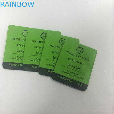 Kundenspezifischer druckender wiederversiegelbarer Plastik-Zipverschluß stehen herauf die Plätzchen des Beutel-Unkraut-CBD, die Taschen verpacken