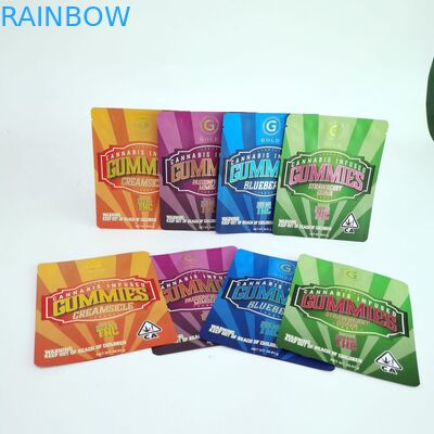 Kundenspezifische geltende glatte Verpackentaschen Aluminiumfolie-Verpackentaschen-wiederversiegelbare Plastik