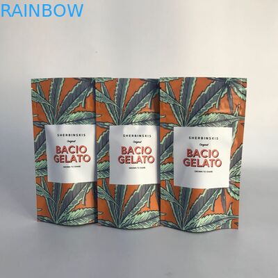 Stehen Sie oben gummiartige Verpackentaschen mit Kinderbeweis-Reißverschluss