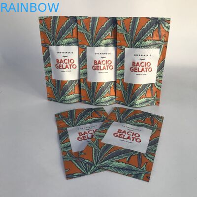 Kundenspezifischer geltender Matte Aluminum Foil Stand herauf Verpackentaschen Cannabsis