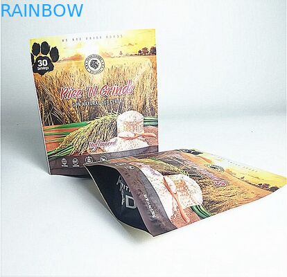 Kundengebundener Matte Aluminum Stand herauf Aluminiumfolie-Verpackentaschen mit Reißverschluss