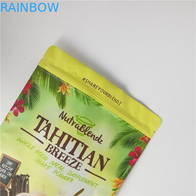 Kundenspezifische geltende Imbiss-Verpackentaschen mit Reißverschluss-Aluminiumfolie-Beutel