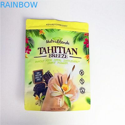 Kundenspezifische geltende Imbiss-Verpackentaschen mit Reißverschluss-Aluminiumfolie-Beutel