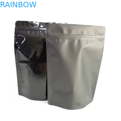 Matt- oder glatter Aluminiumfolie-kundenspezifischer geltender Stand herauf Beutel mit Reißverschluss