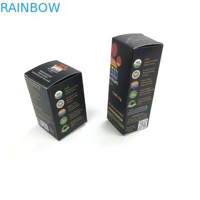 Kundenspezifischer glatter Film mit weißer Pappe der Stärke-400g für Medizin Spary füllt das Schmuck Papier-Kasten-Verpacken ab