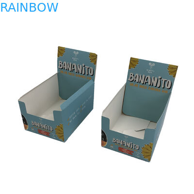 Kundenspezifisches Matt Film, das mit weißer Pappe der Stärke-350g für Süßigkeit Cookied Spary UV ist, füllt das Anzeigen-Papier-Kasten-Verpacken ab